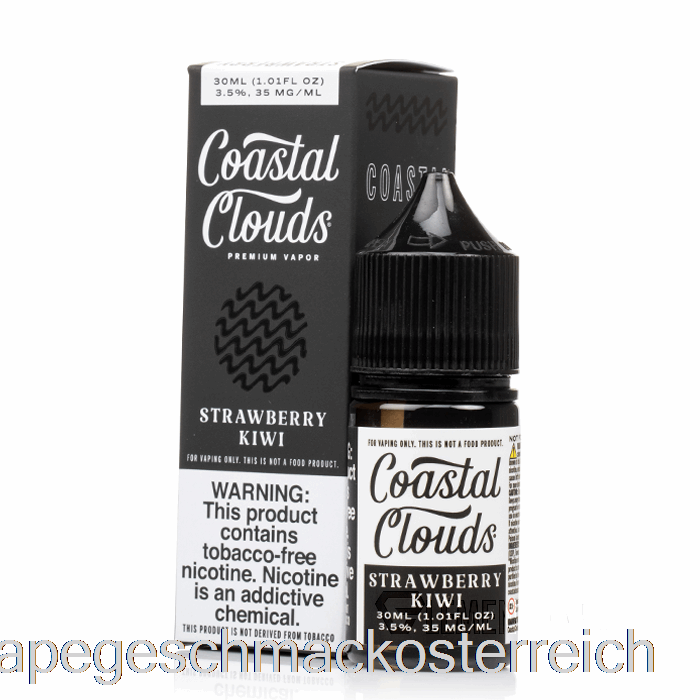 Erdbeer-Kiwi-Salz – Coastal Clouds Co. - 30 Ml 35 Mg Vape-Geschmack
